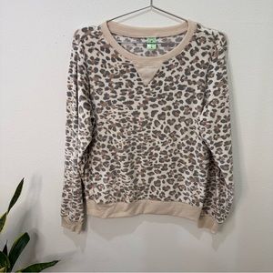 Honeydew Super Soft Cheetah Print Long sleeve Size M